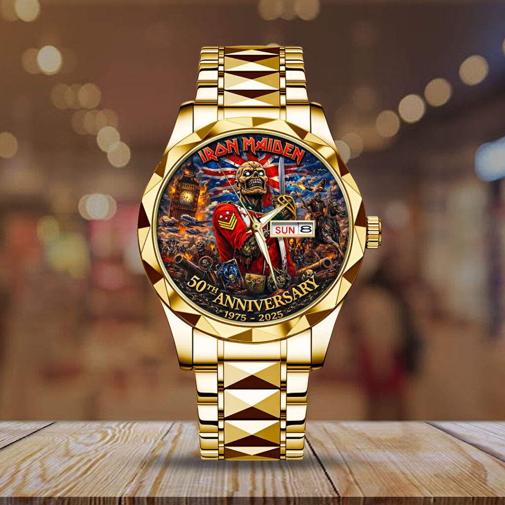 Iron Maiden Alloy Luxury Quartz Watch - TMTHU4858
