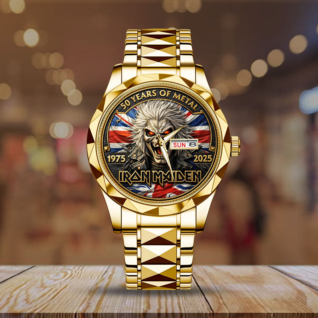 Iron Maiden Alloy Luxury Quartz Watch - TMTHU5597