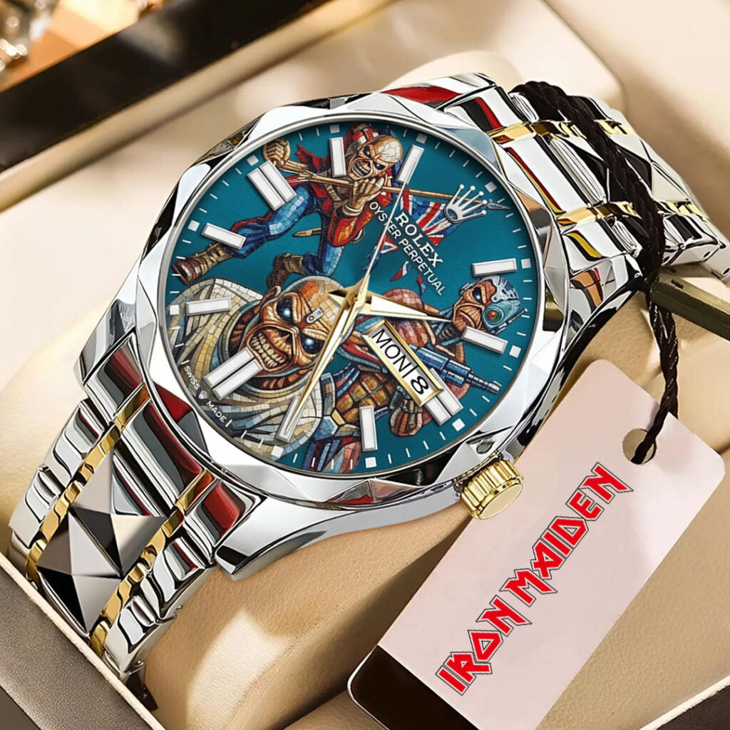 Iron Maiden Alloy Luxury Quartz Watch - TMTHU7807