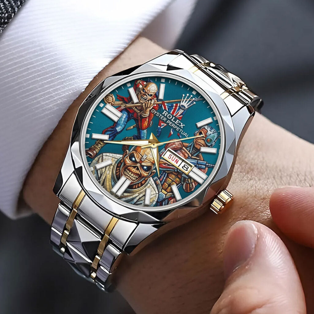 Iron Maiden Alloy Luxury Quartz Watch - TMTHU7807