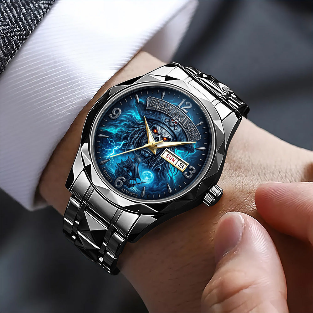 Iron Maiden Alloy Luxury Quartz Watch - TMTHU7905