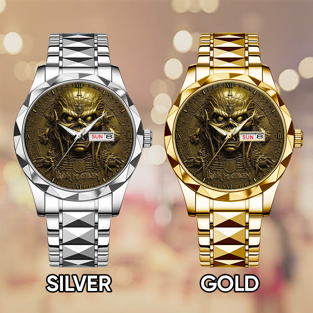 Iron Maiden Alloy Luxury Quartz Watch - GNE 3986