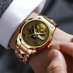 Iron Maiden Alloy Luxury Quartz Watch - GNE 3986