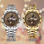 Iron Maiden Alloy Luxury Quartz Watch - GNE 3987