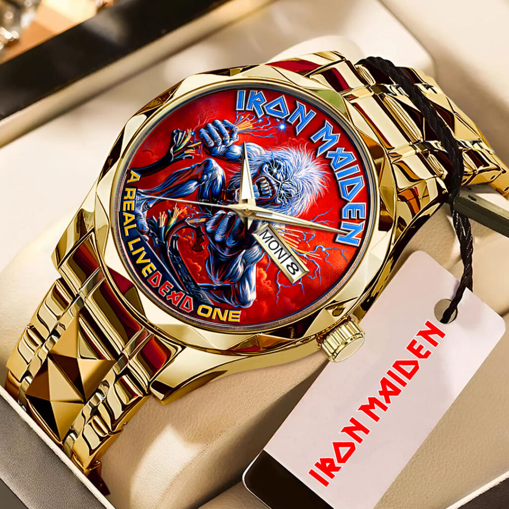 Iron Maiden Alloy Luxury Quartz Watch - GNE4891