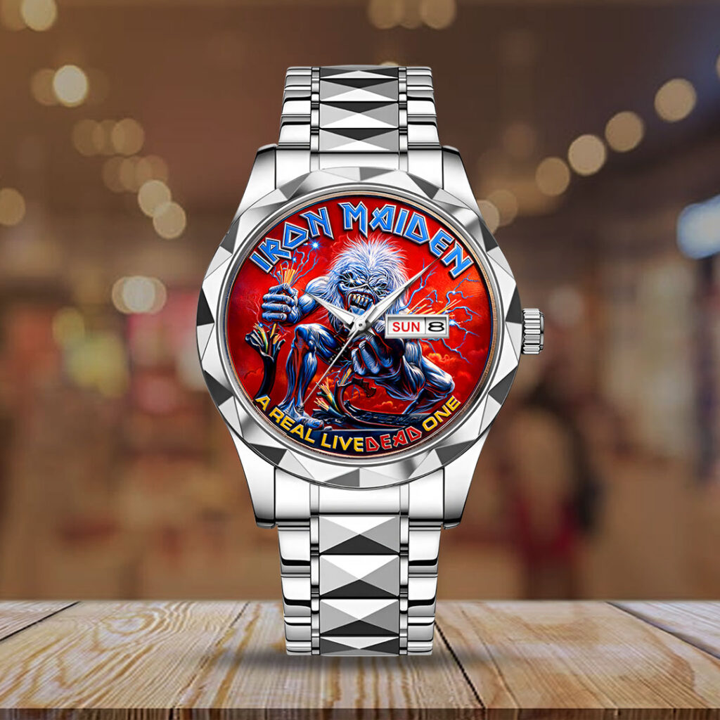 Iron Maiden Alloy Luxury Quartz Watch - GNE4891