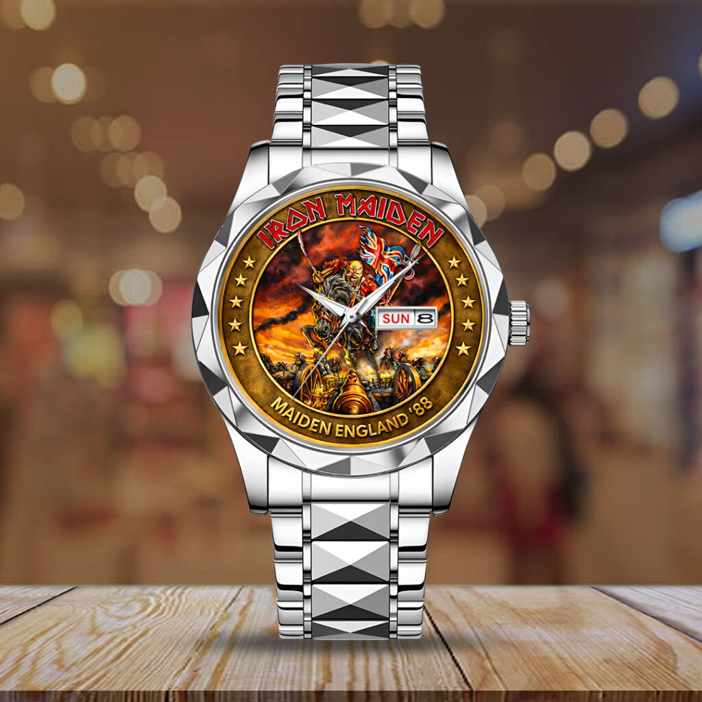 Iron Maiden Alloy Luxury Quartz Watch - GNE4892