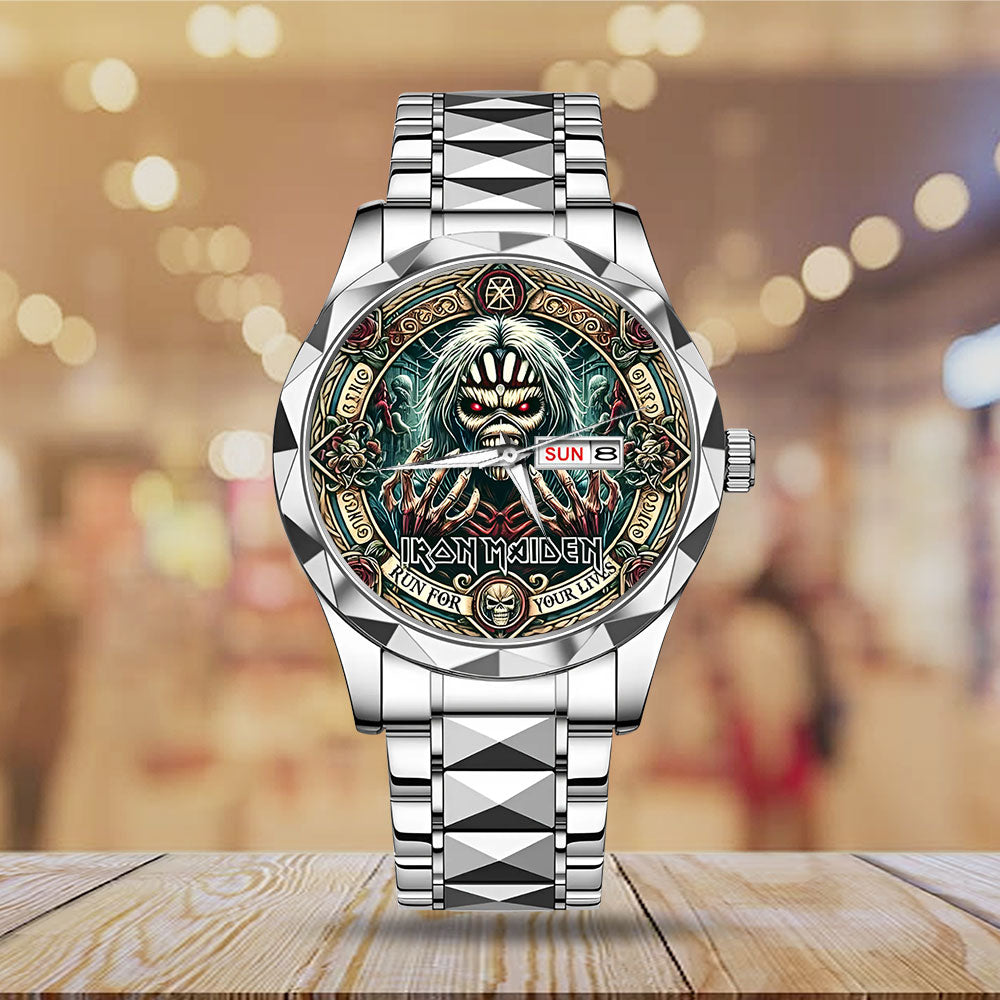 Iron Maiden Alloy Luxury Quartz Watch - GNE NEW515