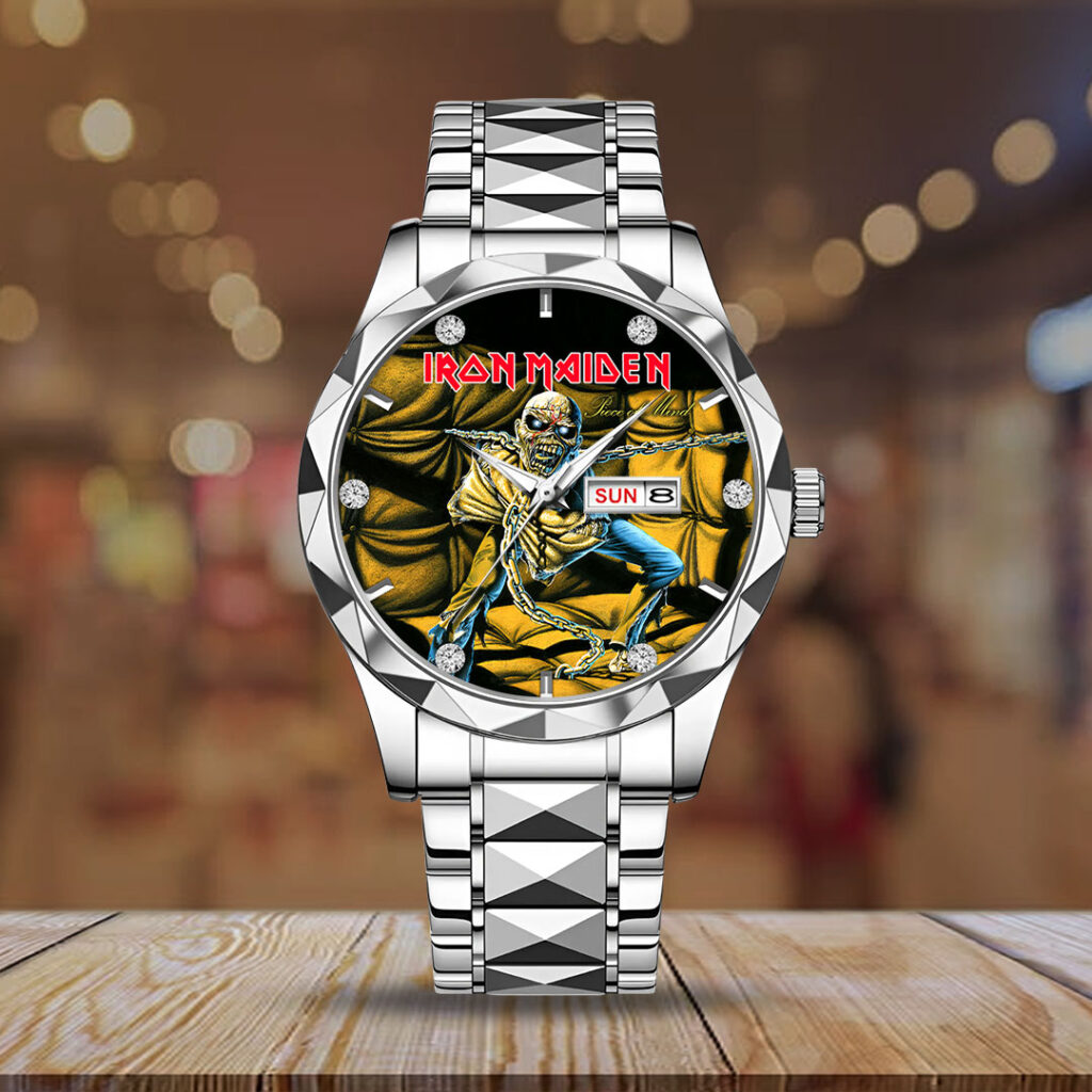 Iron Maiden Alloy Luxury Quartz Watch - HOATT 11416