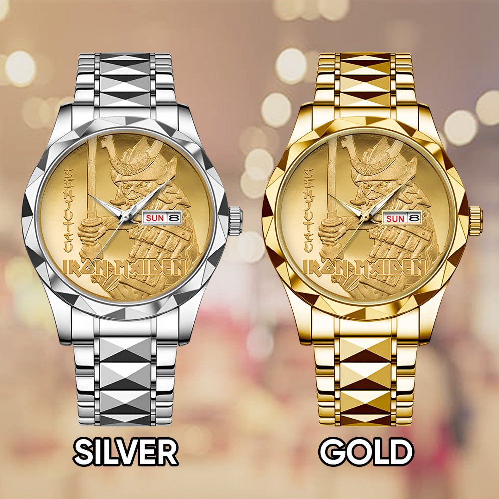 Iron Maiden Alloy Luxury Quartz Watch - HOATT 11675