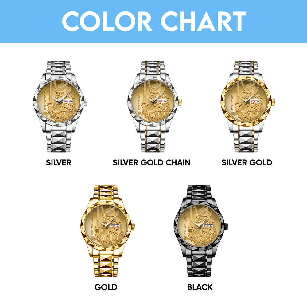Iron Maiden Alloy Luxury Quartz Watch - HOATT 11675