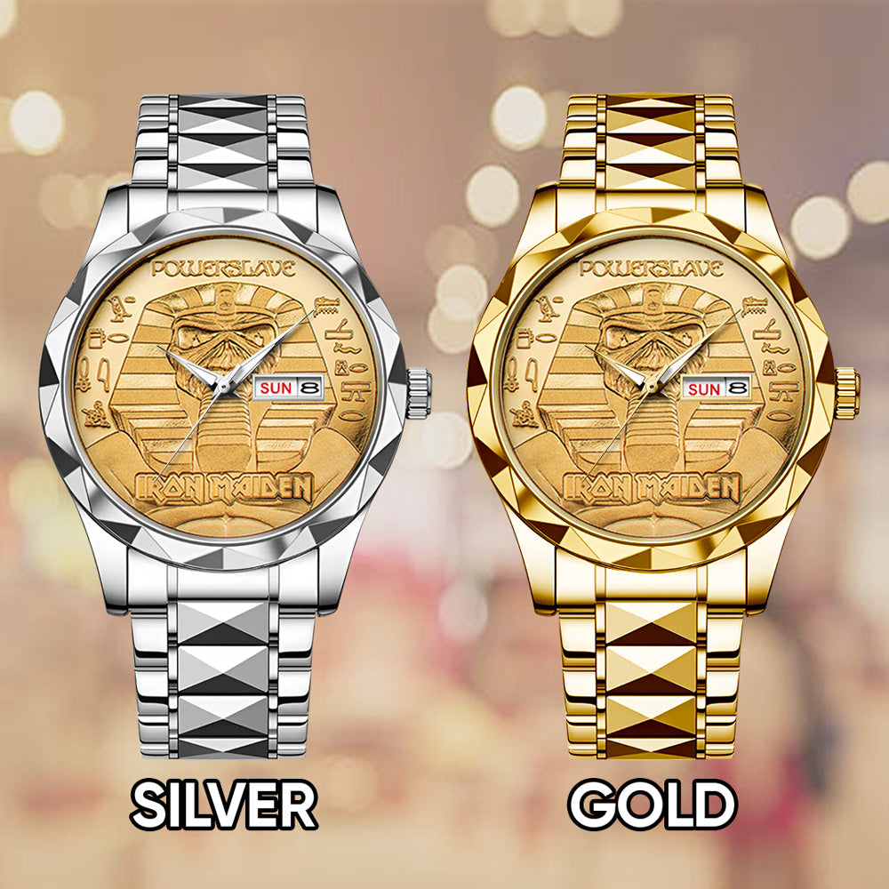 Iron Maiden Alloy Luxury Quartz Watch - HOATT 11676