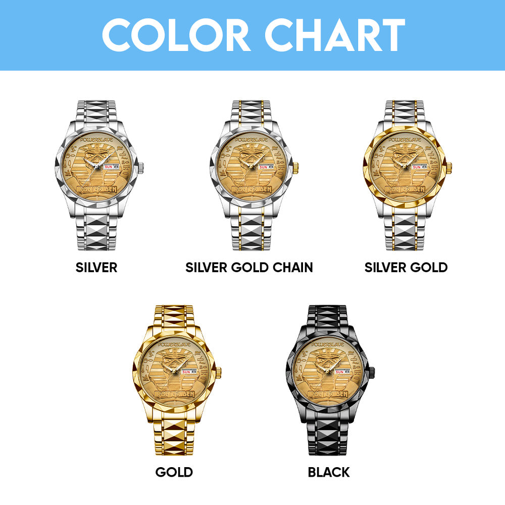 Iron Maiden Alloy Luxury Quartz Watch - HOATT 11676
