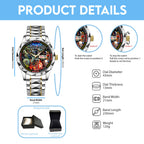 Iron Maiden Alloy Luxury Quartz Watch - TANTN 14741