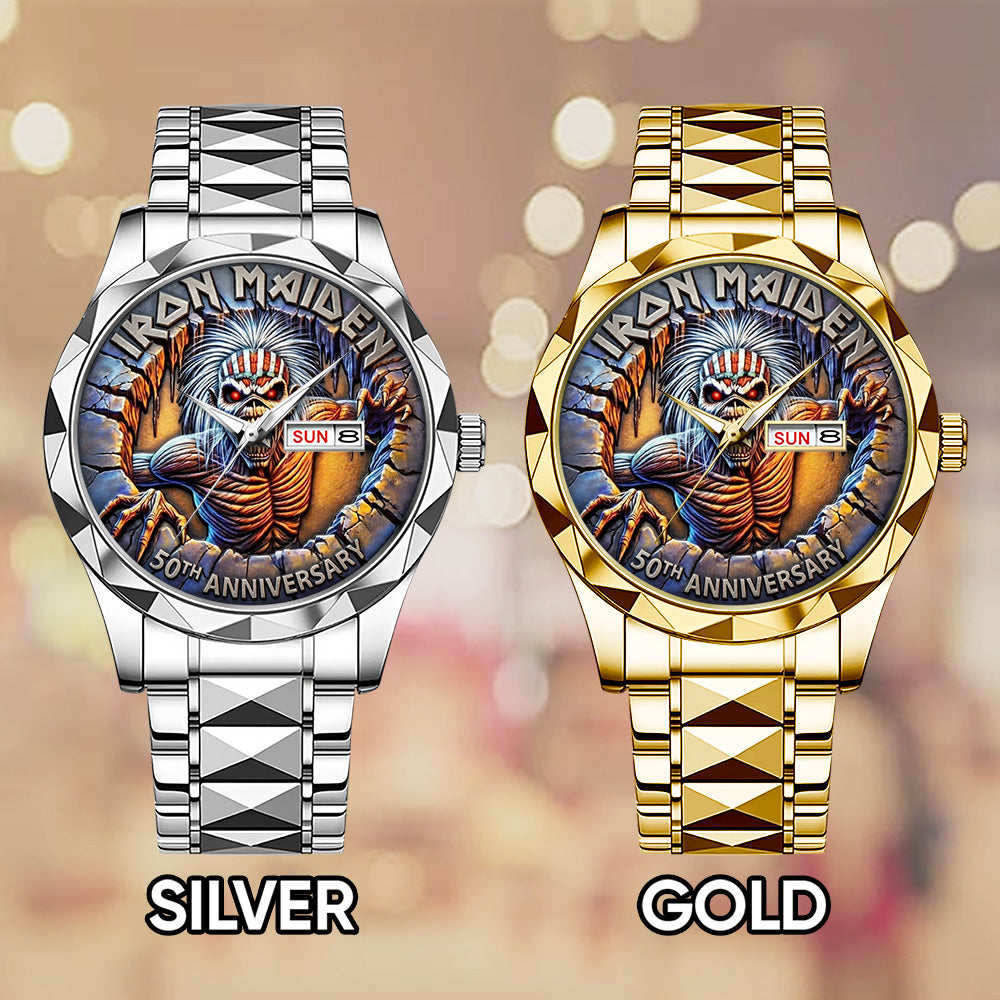 Iron Maiden Alloy Luxury Quartz Watch - TMTHU4613