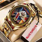 Iron Maiden Alloy Luxury Quartz Watch - TMTHU4619
