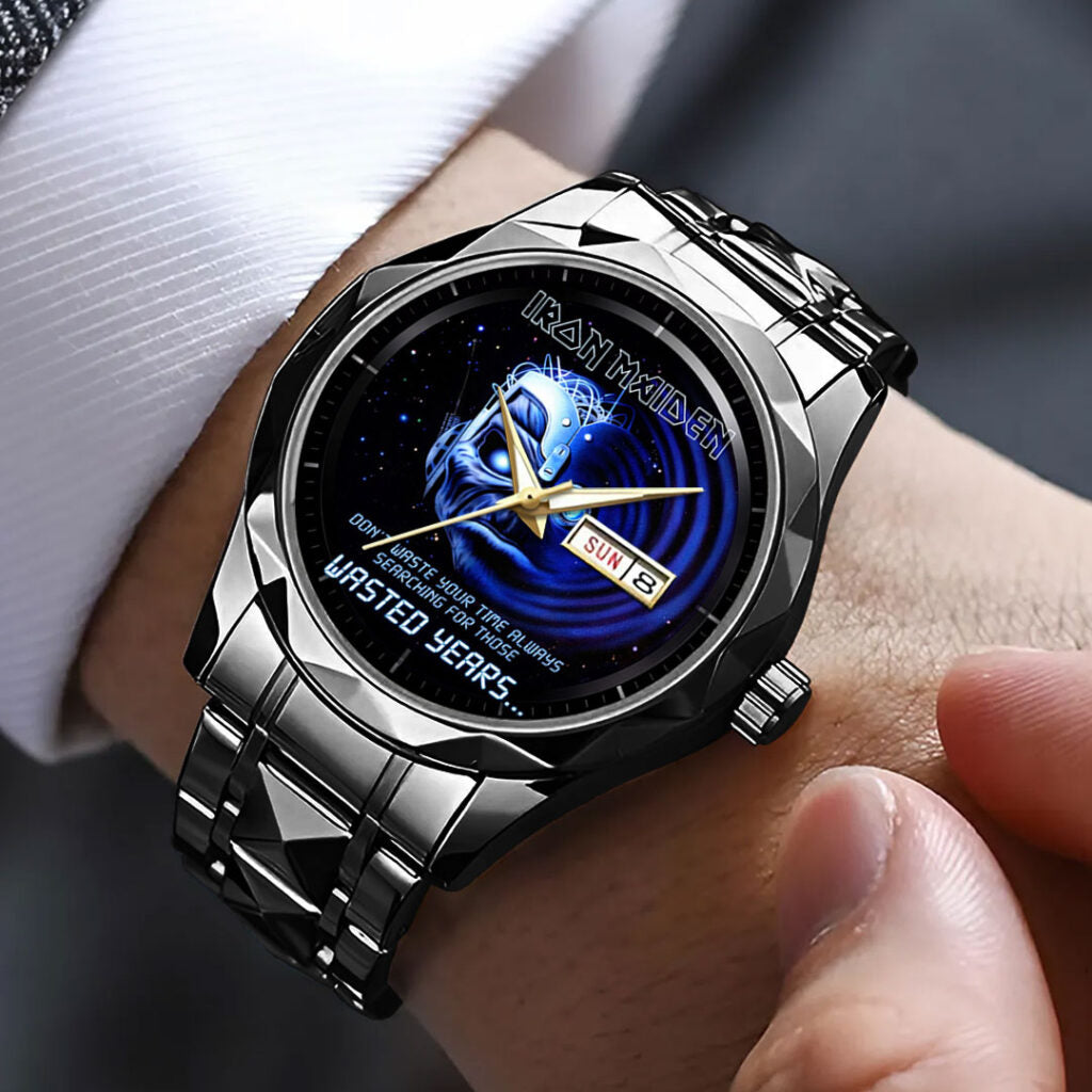 Iron Maiden Alloy Luxury Quartz Watch - VANDH5115