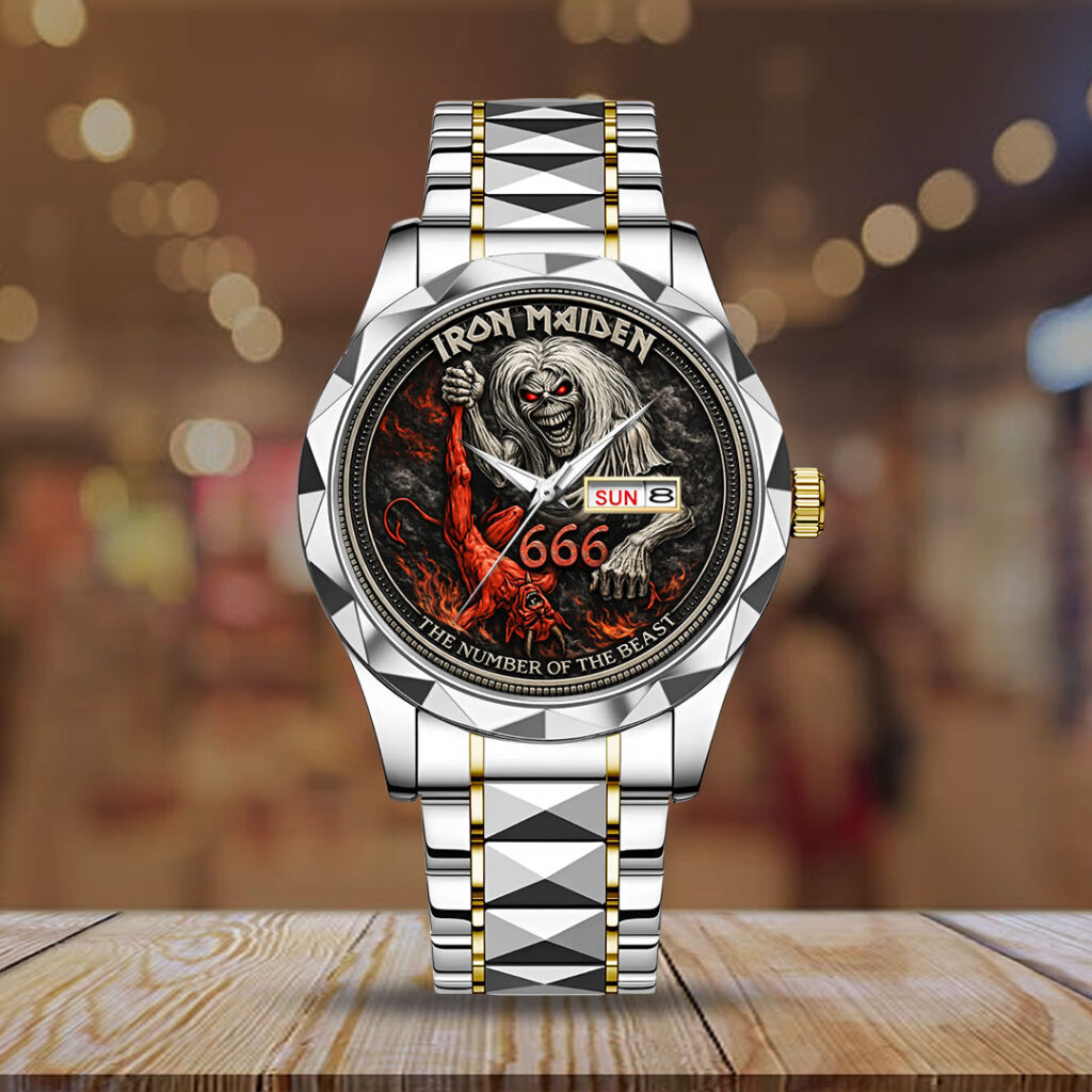 Iron Maiden Alloy Luxury Quartz Watch - VANDH5127