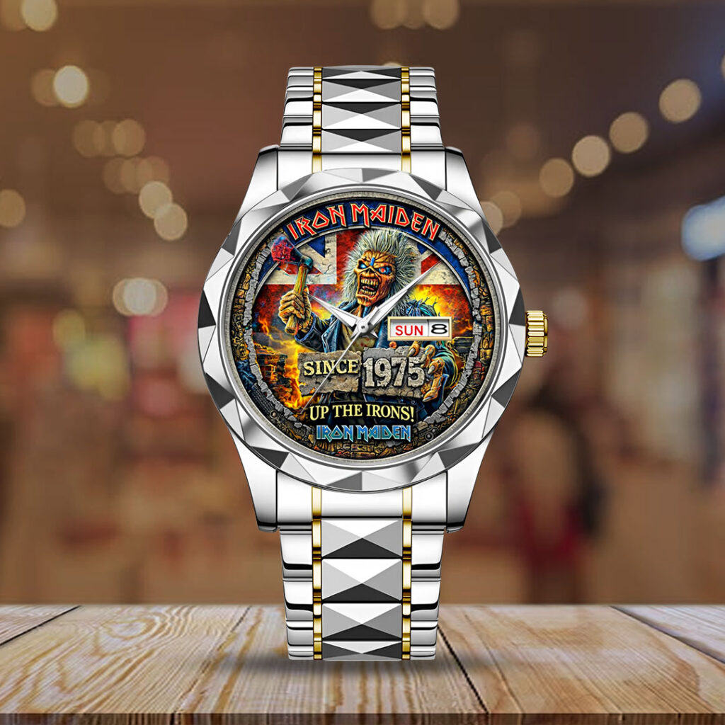 Iron Maiden Alloy Luxury Quartz Watch - VANDH5128