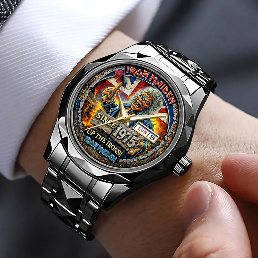 Iron Maiden Alloy Luxury Quartz Watch - VANDH5128