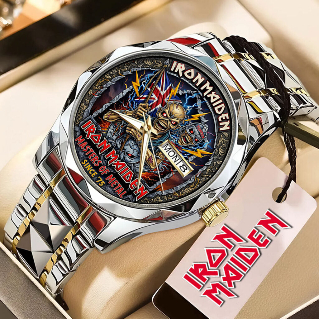 Iron Maiden Alloy Luxury Quartz Watch - VANDH5129