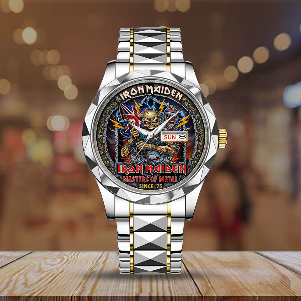 Iron Maiden Alloy Luxury Quartz Watch - VANDH5129