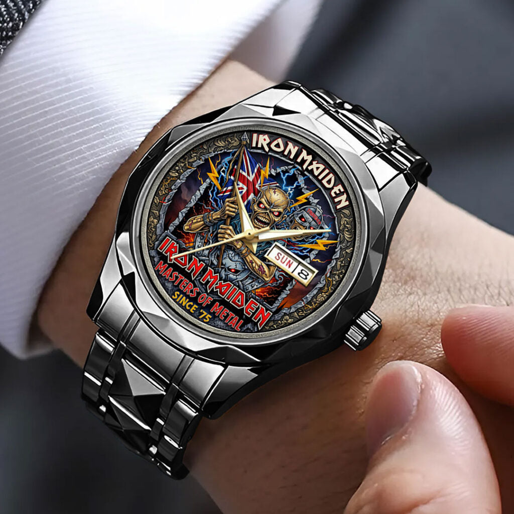 Iron Maiden Alloy Luxury Quartz Watch - VANDH5129