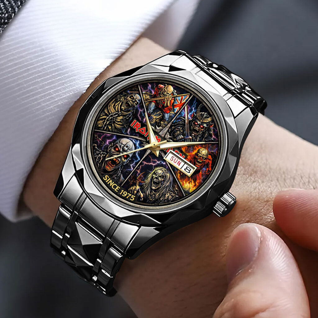 Iron Maiden Alloy Luxury Quartz Watch - VANDH5132