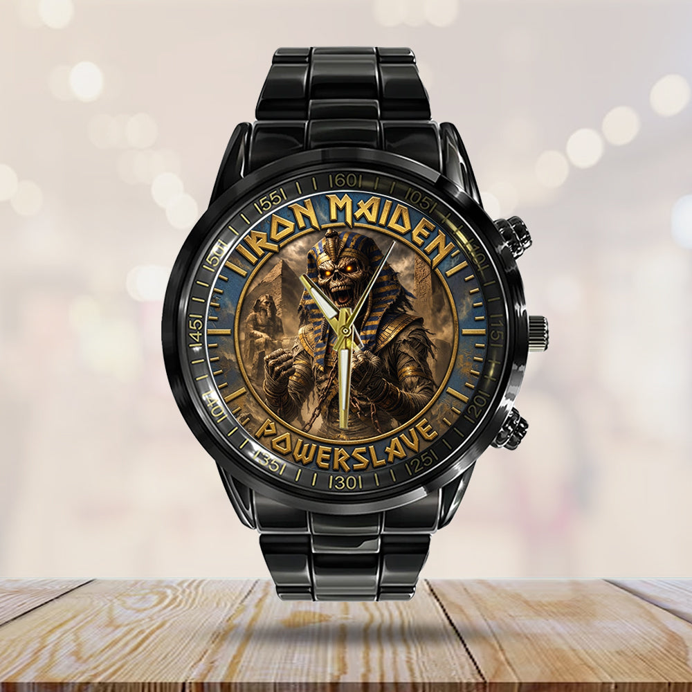 Iron Maiden Black Stainless Steel Watch - TMTHU7574