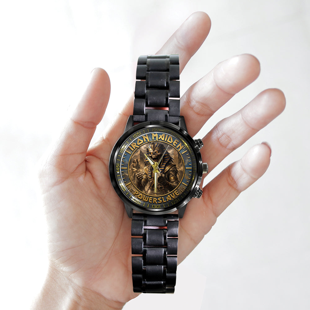 Iron Maiden Black Stainless Steel Watch - TMTHU7574