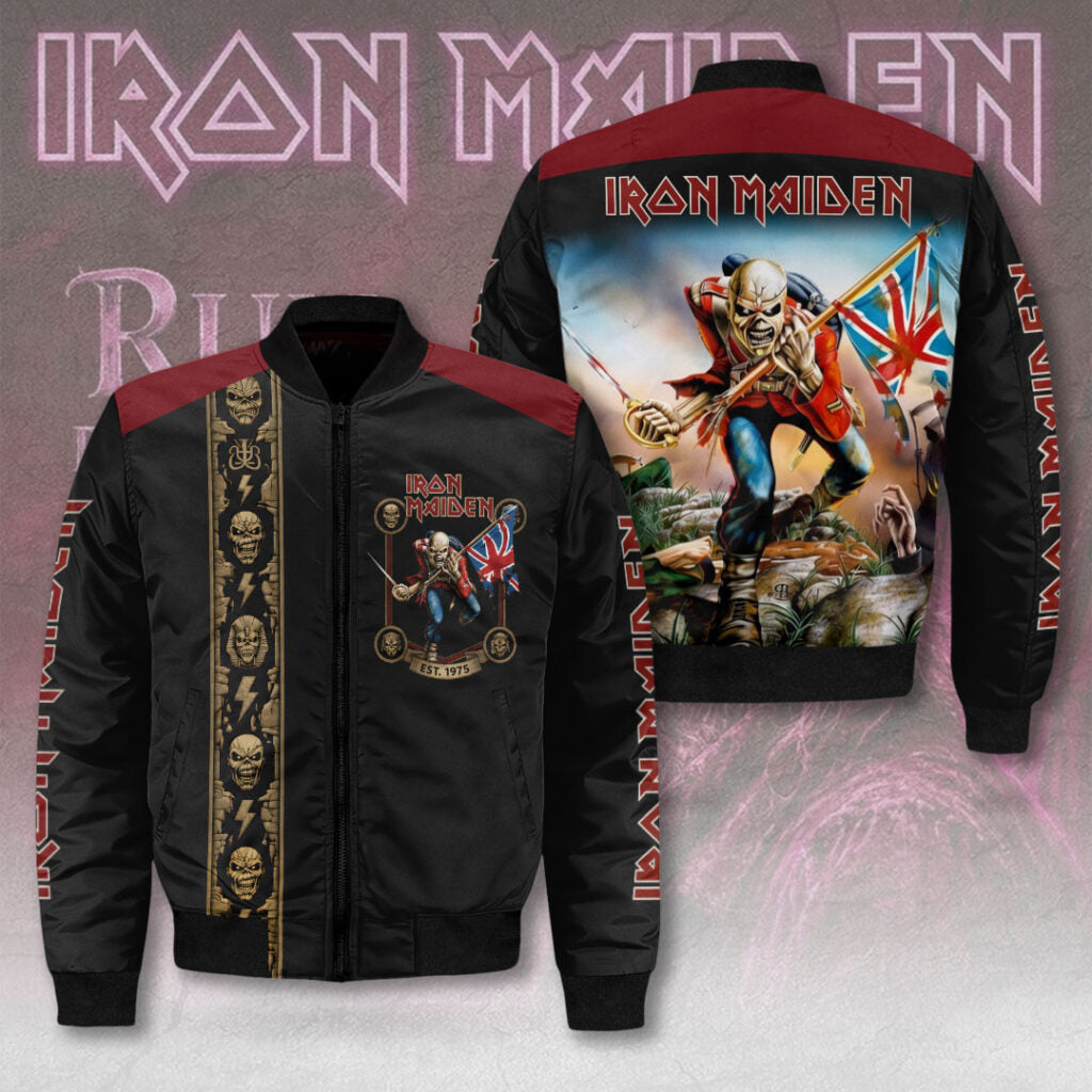 Iron Maiden 3D Bomber Jacket – TMTHU7280