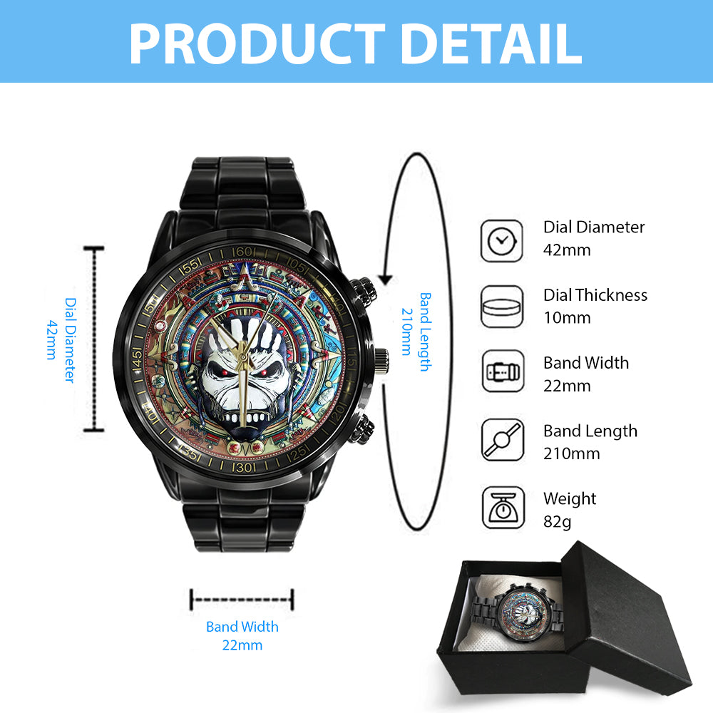 Iron Maiden Black Stainless Steel Watch - GNE5075