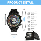Iron Maiden Black Stainless Steel Watch - GNE5075