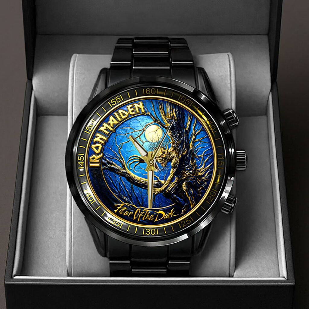 Iron Maiden Black Stainless Steel Watch - HOATT16291