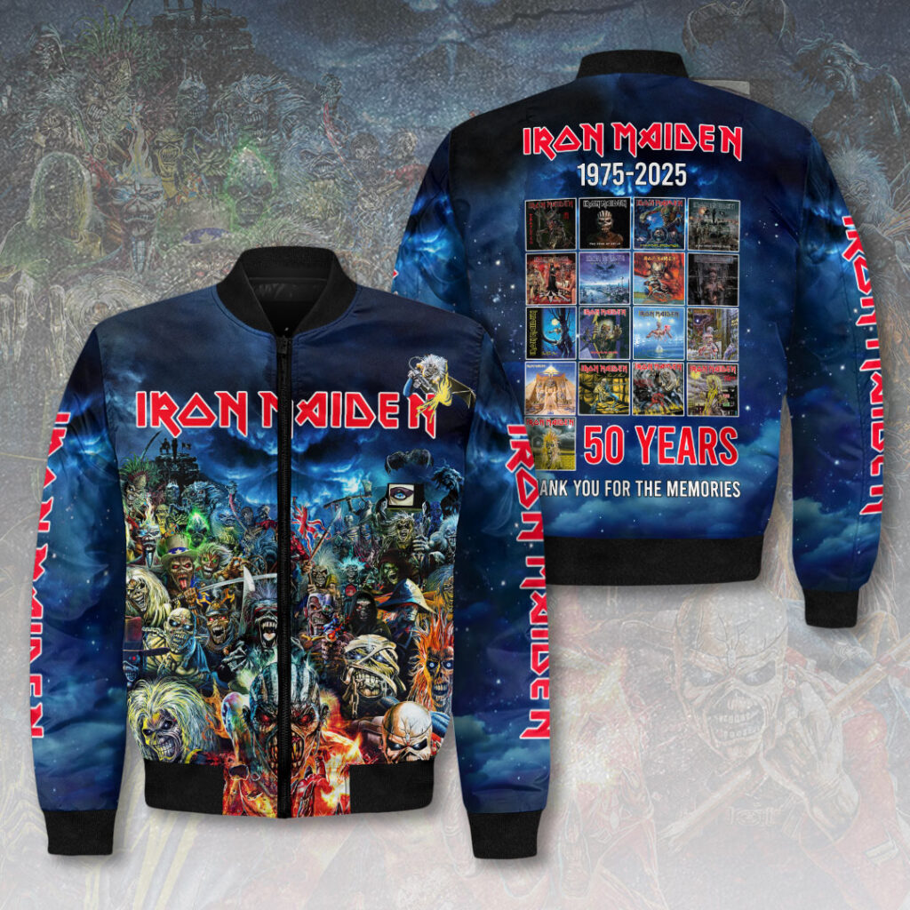 Iron Maiden 3D Bomber Jacket – HOATT14725