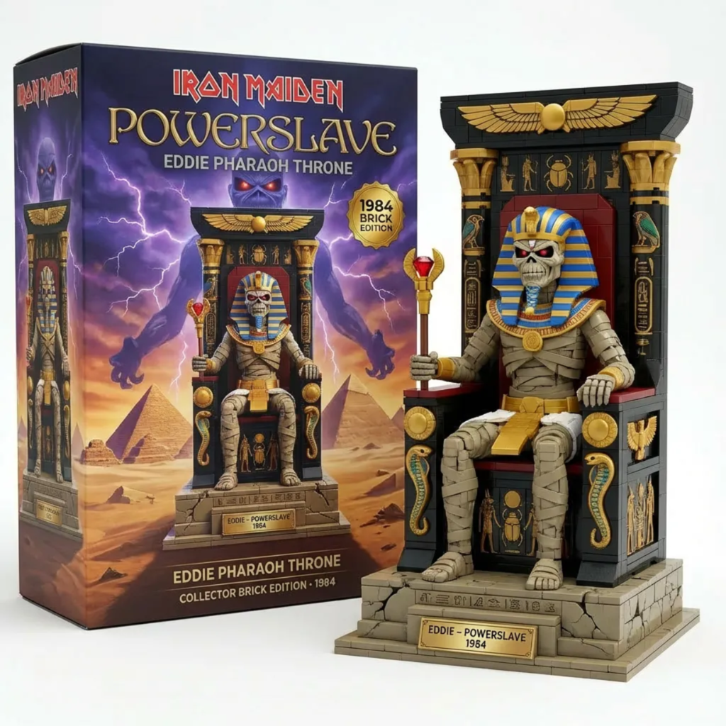 Iron Maiden Powerslave 1984 Brick Edition