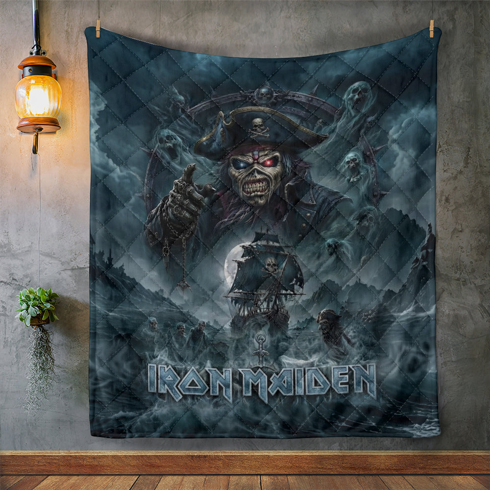 Iron Maiden Quilt Blanket - TMTHU7856