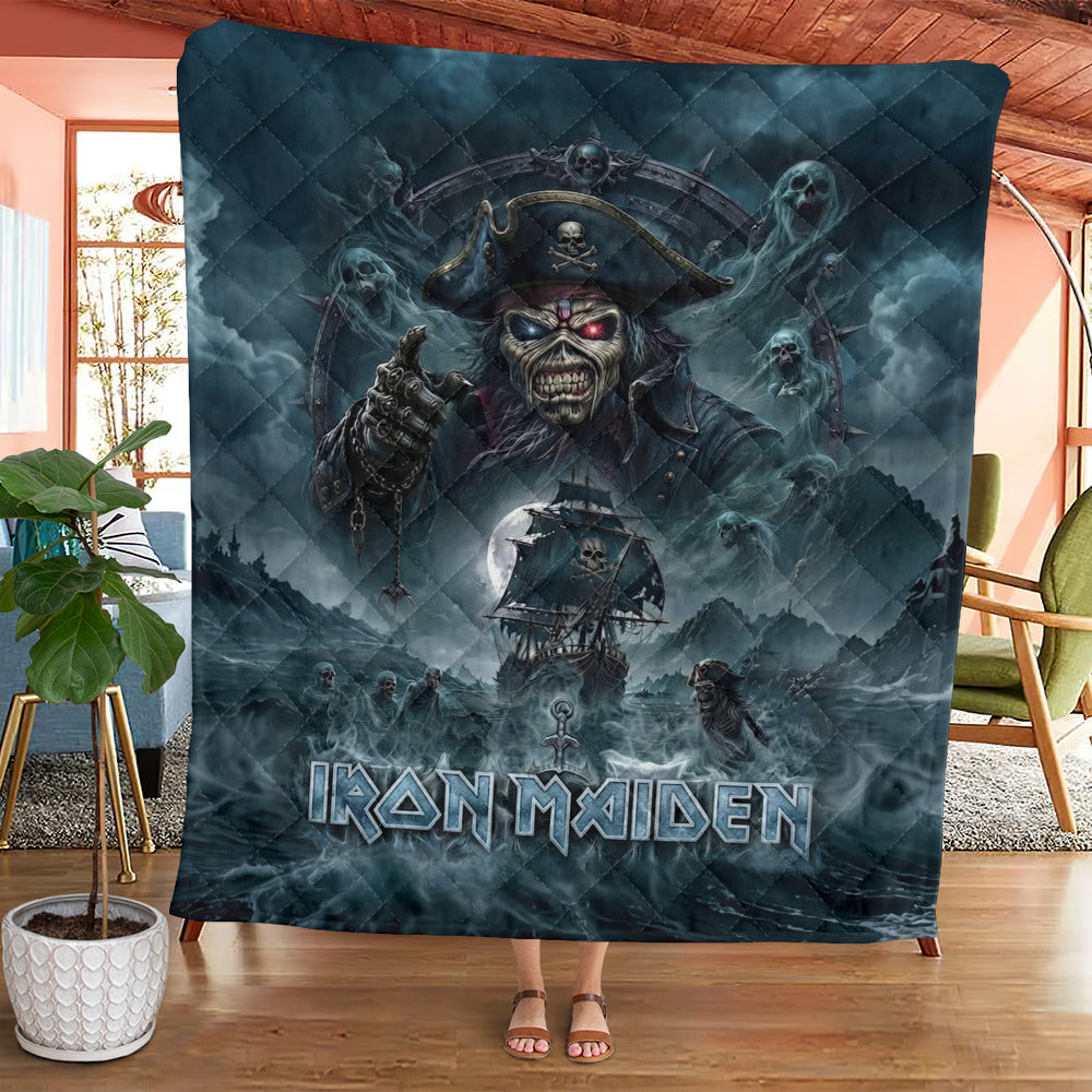 Iron Maiden Quilt Blanket - TMTHU7856