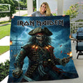 Iron Maiden Quilt Blanket - HOATT19939