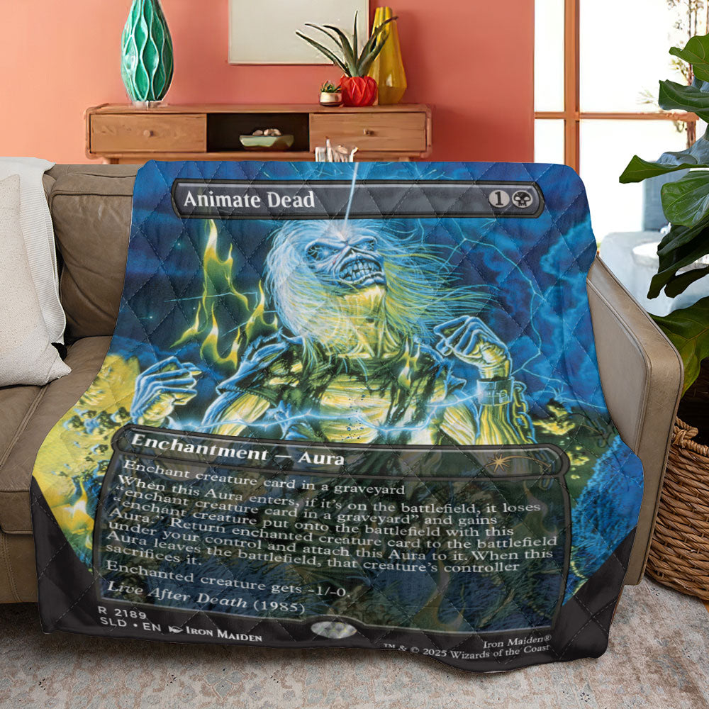 Iron Maiden Quilt Blanket - TANTN22914