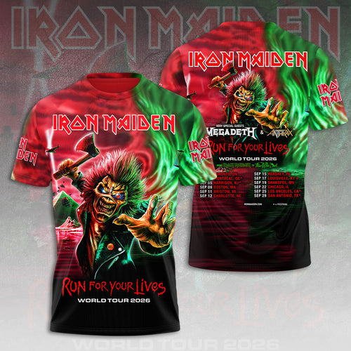 Iron Maiden 3D Apparel – HOATT14342