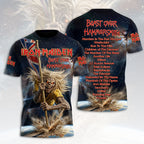 Iron Maiden 2026 World Tour 3D Apparel – HOATT18988