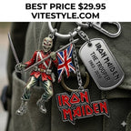 Iron Maiden The Trooper Keychain
