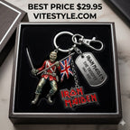 Iron Maiden The Trooper Keychain