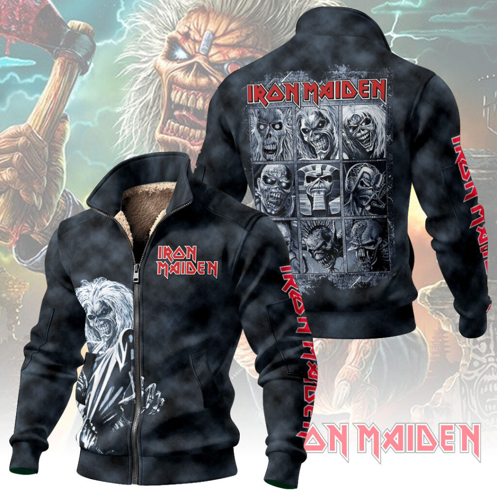 Iron Maiden Thick Knit Fleece Jacket – MAITM14107