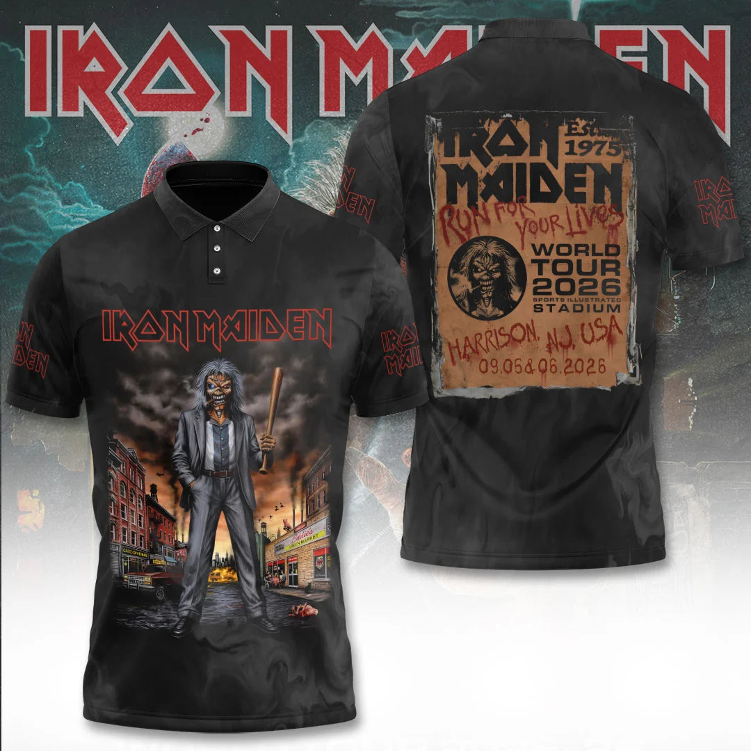 Iron Maiden Tour 2026 3D Apparel – TANTN25393