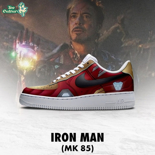 Iron Man Marvel Custom Low Top Shoes