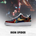 Iron Spider Marvel Custom Low Top Shoes