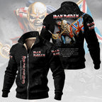 Iron Maiden Thick Knit Fleece Jacket – HOATT17787
