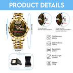 Iron Maiden Alloy Luxury Quartz Watch - GNE NEW537
